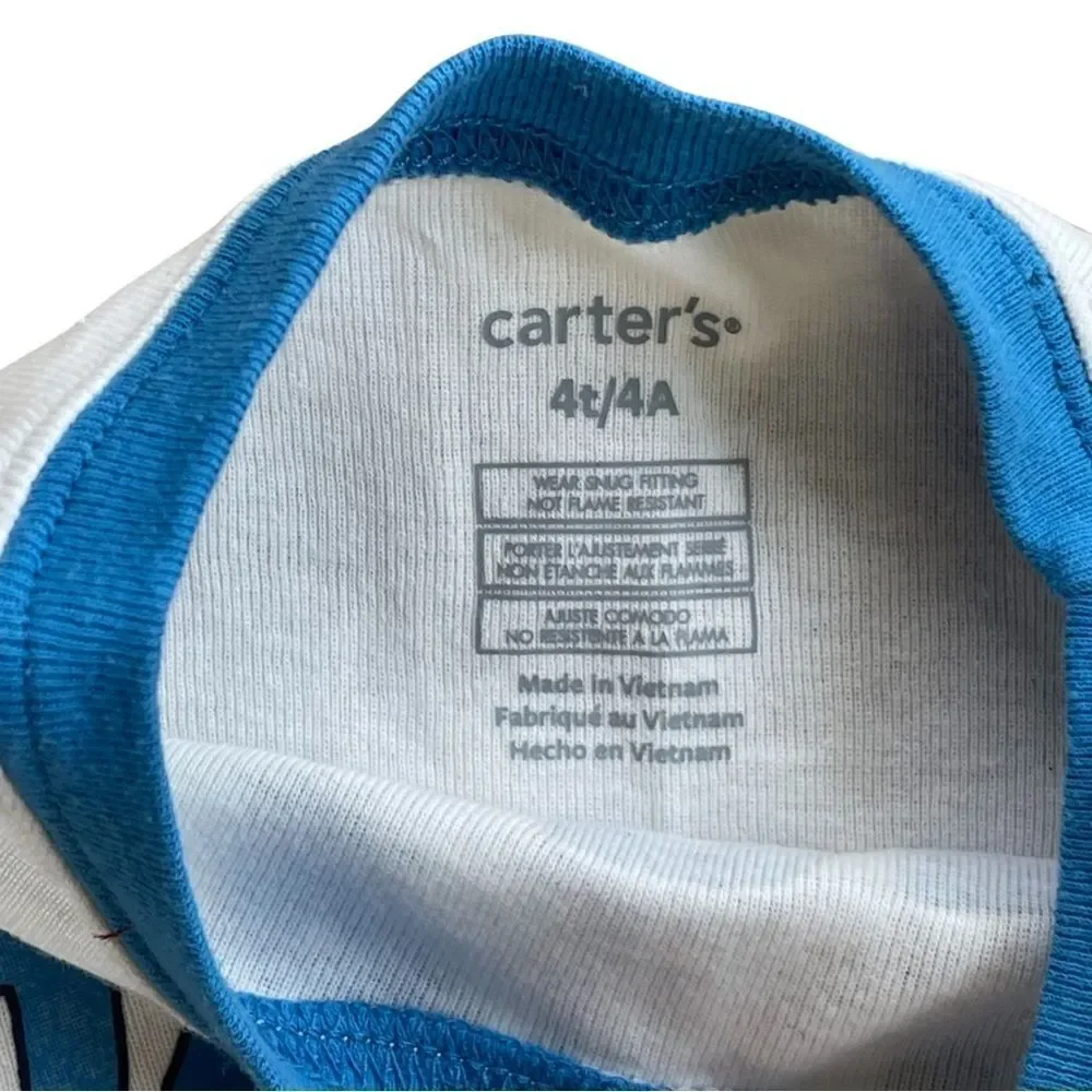 Boys 4T Carter's Hanukkah Top & Bottoms Pajama Set NWT
